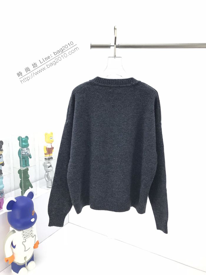 welldone男裝 2020秋冬季最熱單品 大V領老爹毛衣 男女款休閒毛衣  ydi3241